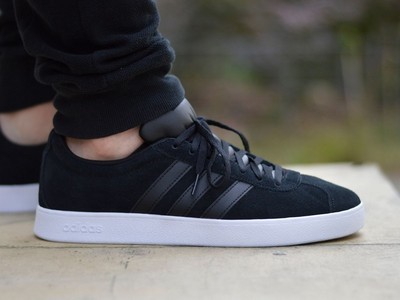 adidas vl court nubuck sneakers mens